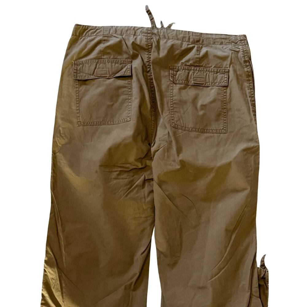 Calvin Klein Pants Womens Size 4 Tan Joggers Lightweight Bumble Bee Mid Rise - Picture 10 of 12